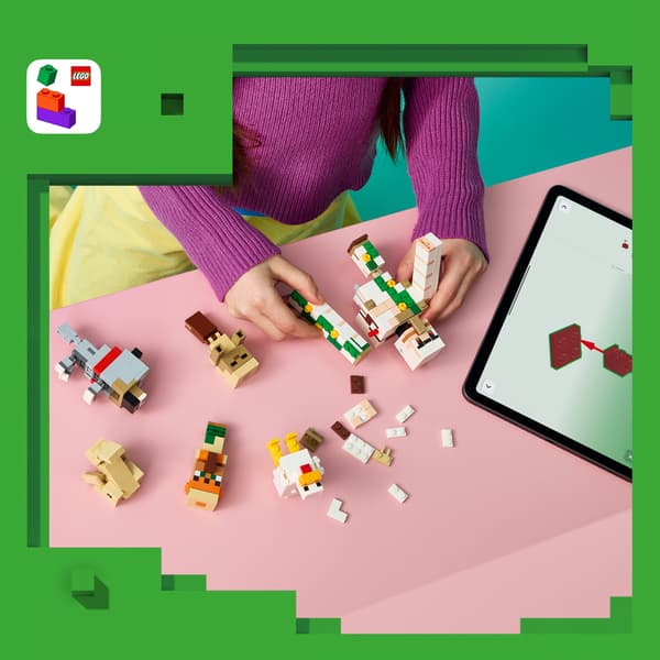 LEGO Minecraft Ökenkycklingryttarattack 428 delar (21592)