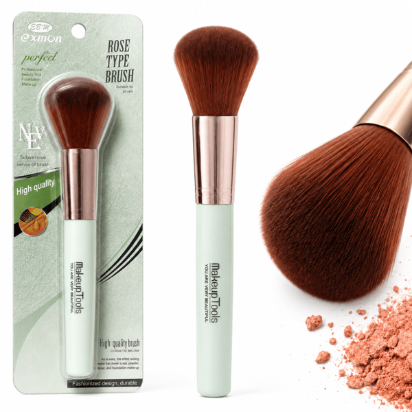 Makeupbørste til blush, bronzer, løs pudder og mineralfoundation