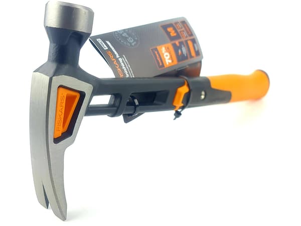 Fiskars Snickarhammare M 1020213 Eliminerar vibrationer Solid Ergonomisk