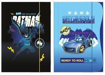 Batman A4 elastisk mappe