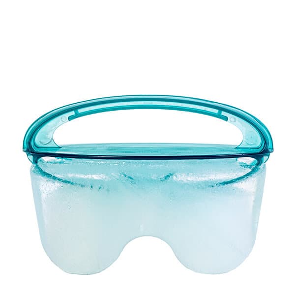 Cooly Ice Massager för skönhet och hälsa Blå