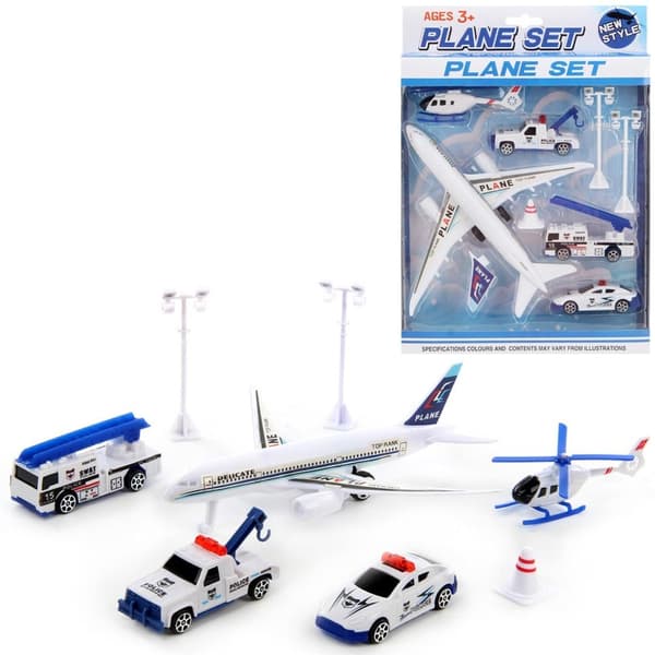 Flygplan och flygplatsfordon