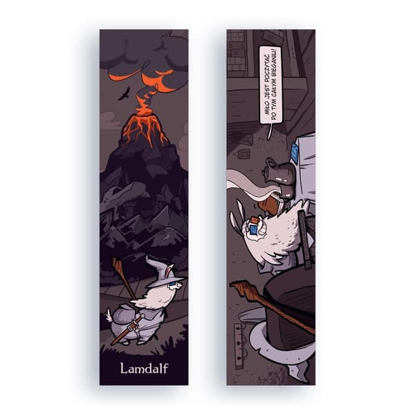 Papbogmærke - Lamdalf