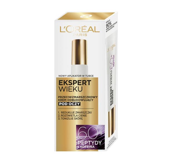 Loreal Age Expert Anti-rynk Regenererande Ögonkräm 60+ 15ml