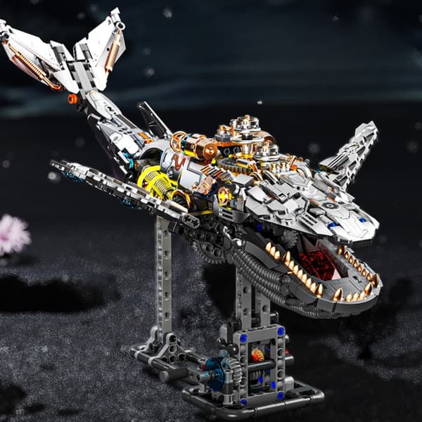 Technic MJI 13059 - Mekanisk val LED 1388 el - rörlig teknisk modell