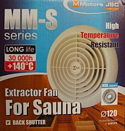 MMS 125 Saunatuuletin