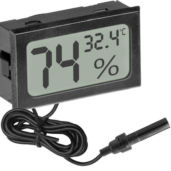 Kruger Meier Elonipac LCD - Termometer Hygrometer med Probe