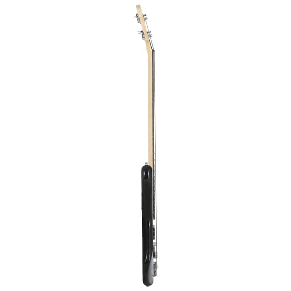 vidaXL Nybörjarbasgitarr med väska, blå, 4/4, 46"