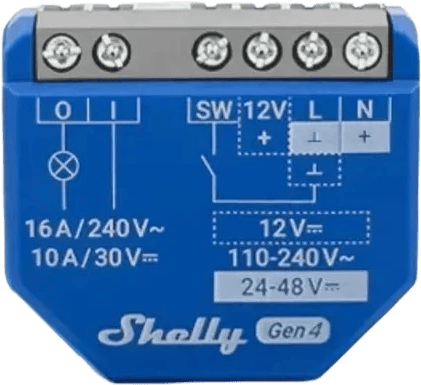 Shelly 1 Gen4 älyrele