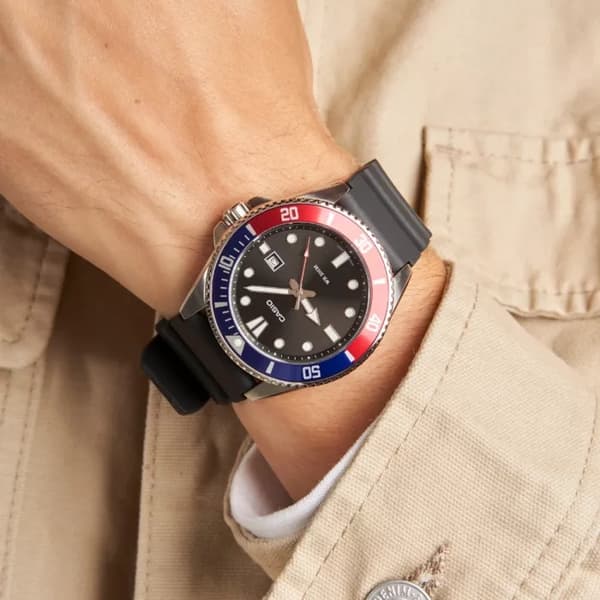 Herrklocka CASIO MDV-107-1A3 (zd172b) + Låda