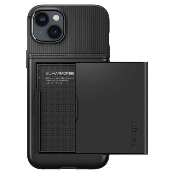 Spigen Slim Armor CS-skal till iPhone 14 Plus, svart