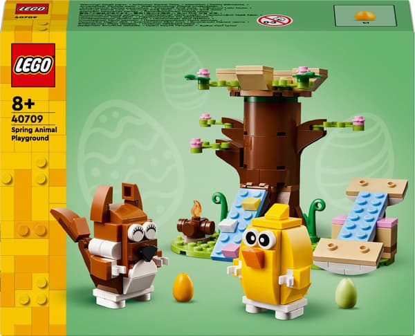 Lego Iconic 40709. Forårsdyrelegeplads