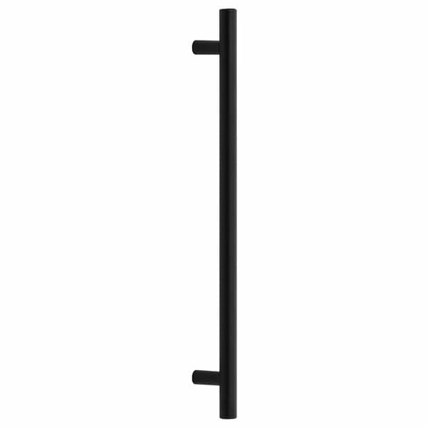 vidaXL skabsgreb, 5 stk., sort, 224 mm, rustfrit stål