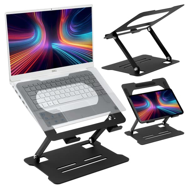 ALESSIO laptopstativ svart