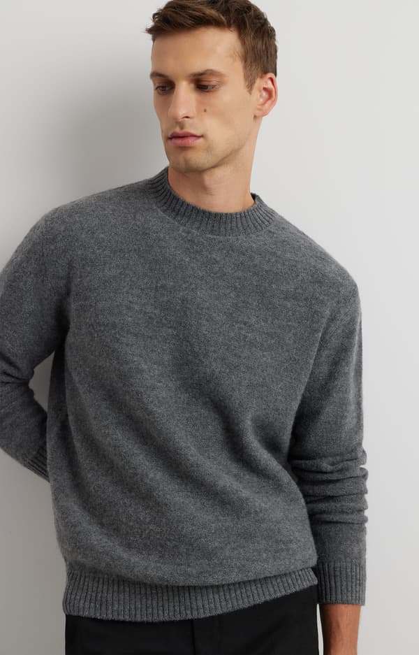Rund hals sweater L