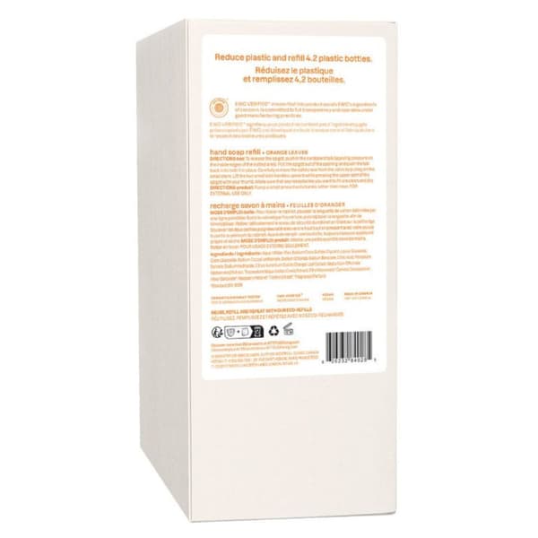 Flydende håndsæbe, appelsinblade, REFILL, 2 L