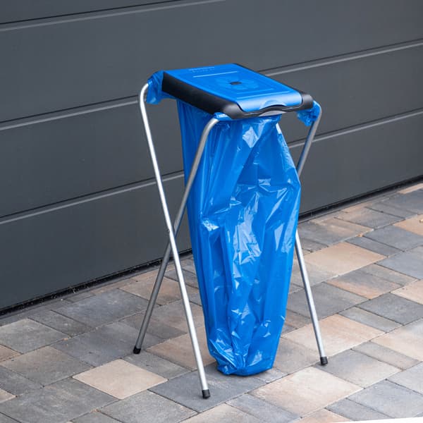 ECOselect 1 BLUE -jalusta/teline jätepusseille