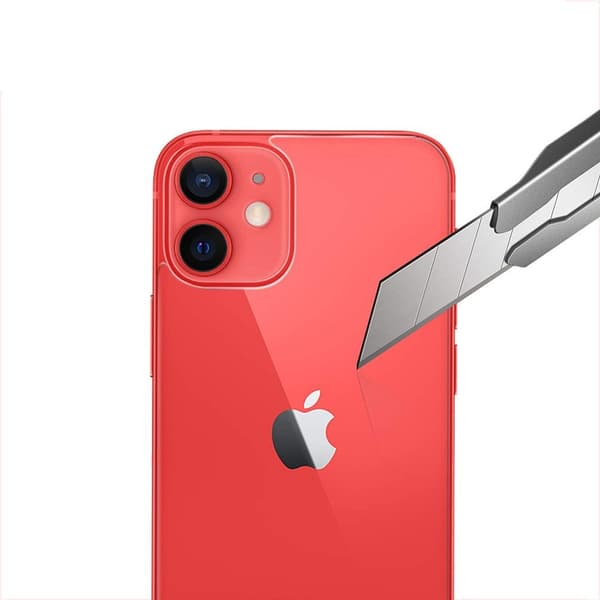Härdat glas för baksidan av iPhone 12 Mini
