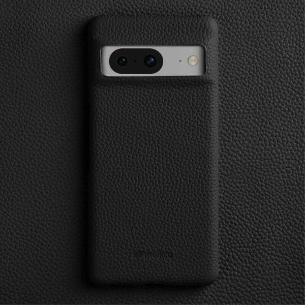 MELKCO Etui til Google Pixel 8, Læder, Sort