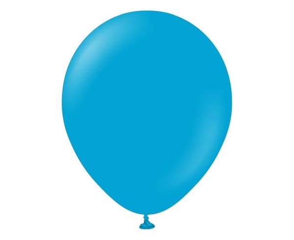 Standard Caribbean Blue -ilmapallot 25 kpl