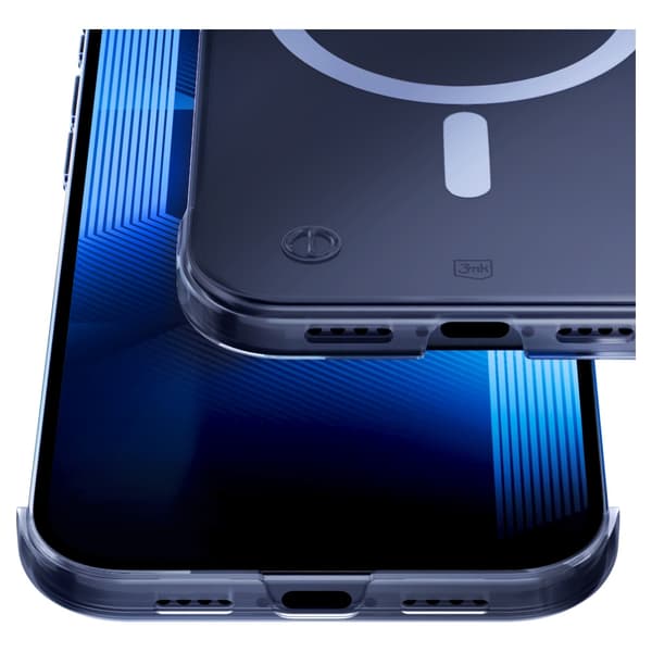 3MK Just20g MagCase til iPhone 15 Plus, gennemsigtig