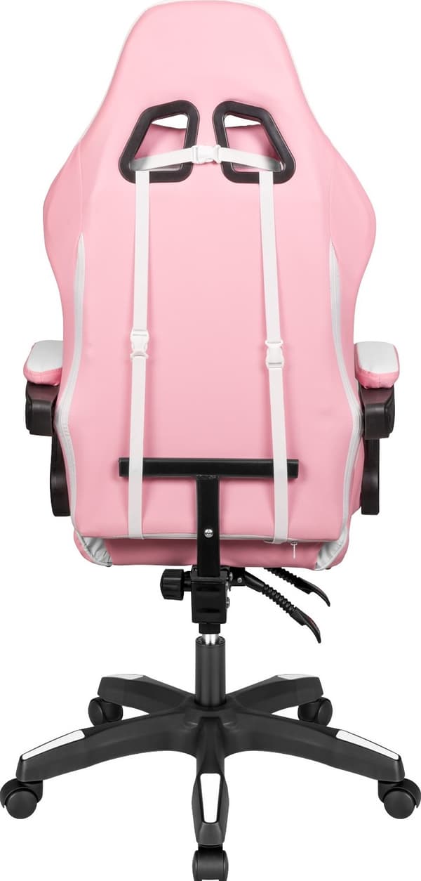 Kruger & Matz GX-150 Vit/Rosa Gamingstol