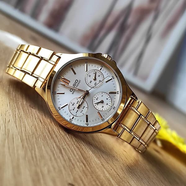 Damklocka CASIO LTP-V300G-7A (zd566b) + Låda