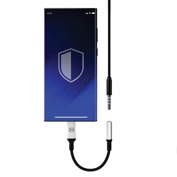 Ljudadapter 3mk USB-C - Jack 3,5 mm (hona), silver