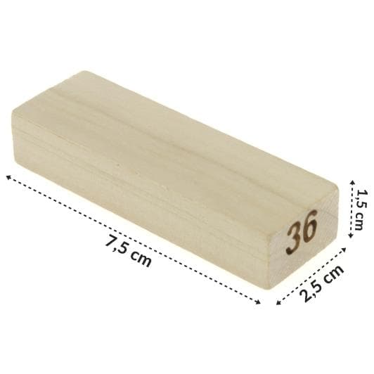 Jenga Træpuslespil Vængende Tårn