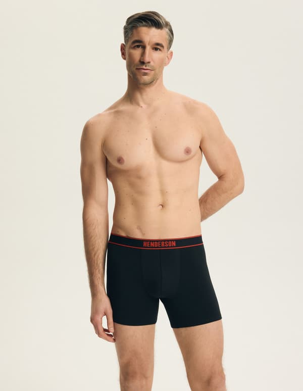 Bee Boxershorts (Lange Ben) 2-Pak Henderson | Sort L