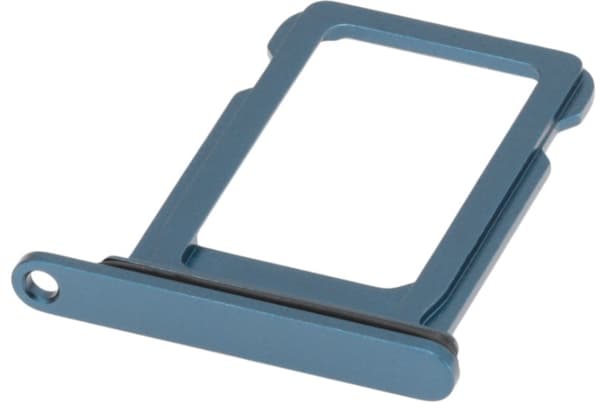 SIM-korthållare för iPhone 13 Mini, blå