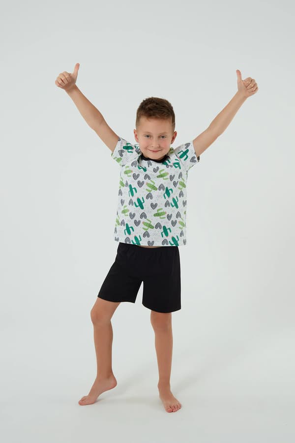 Picos barnpyjamas kortärmad, korta byxor 8 år