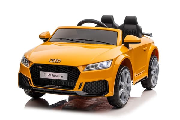 Audi TT RS gul batteridriven bil