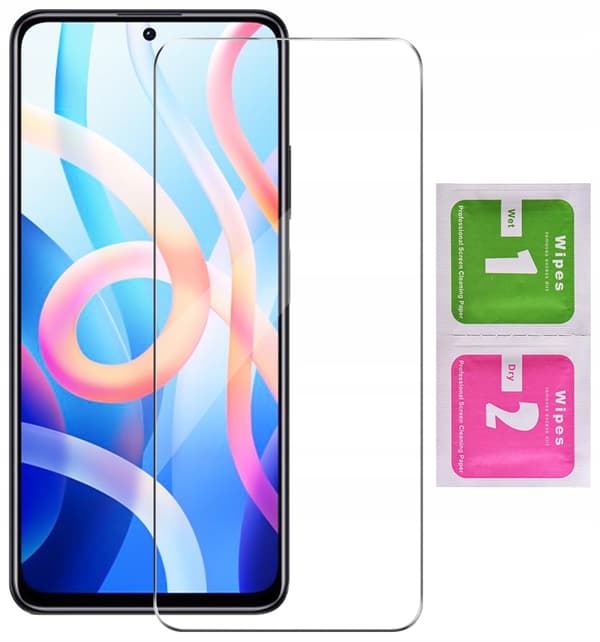 ETUI til REDMI NOTE 11T 5G SMART MAGNET BOOKETUI RØD LUKKET + GLAS