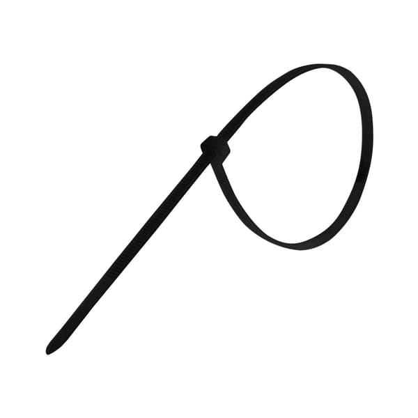 Kabelbindere Tretytki - UV 4,8 x 380 mm, sorte