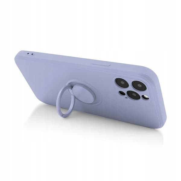 BAKSIDAN MED RING LILA IPHONE 13 PRO MAX + GLAS