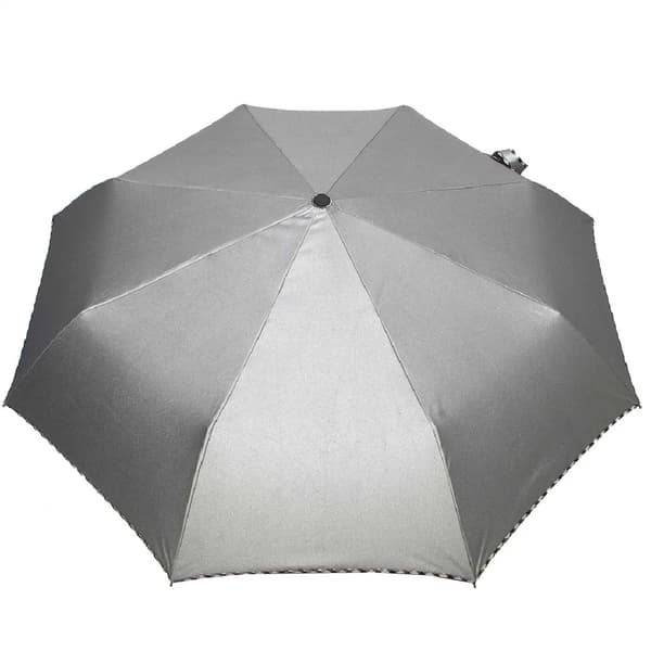 Damparaply, helautomatiskt, silvermetallic
