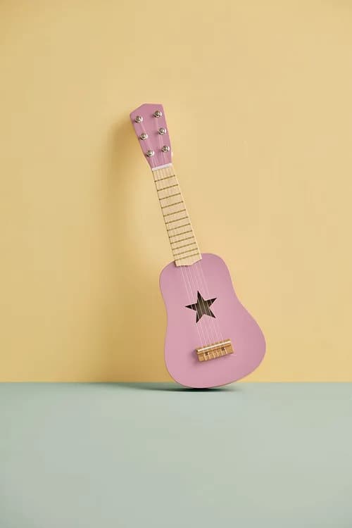 Kid's Concept - Guitar mørkerosa