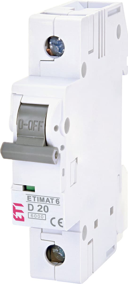 Etimat 6 1p D20 strömbrytare