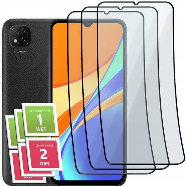 3x HYBRIDGLAS TIL XIAOMI REDMI 9A / 9C / 9i