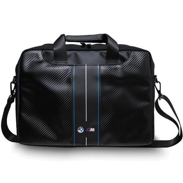 BMW BMCB15COMSCAKL Taske 16" Sort Kulfiber Blå Striber