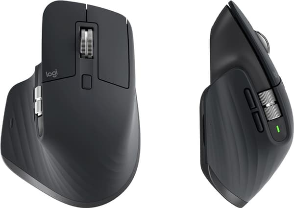 Logitech MX Master 3S Performance Trådlös Mus Bluetooth Grafit (910-006559)