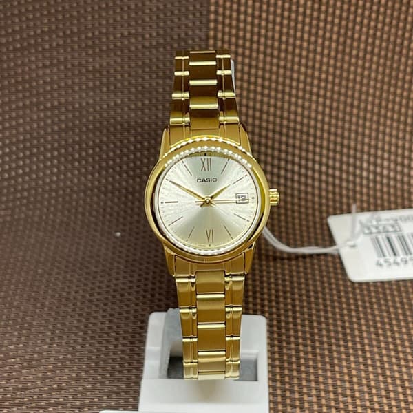 Damklocka CASIO LTP-V002G-9B3 + Låda