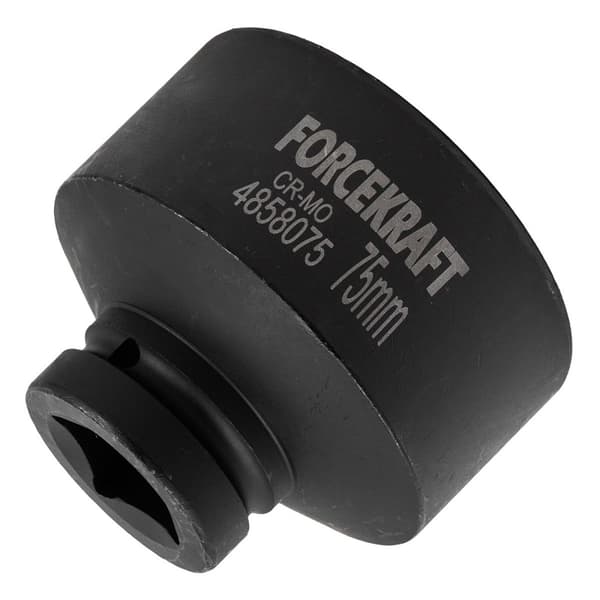 SLAGTOPPENØGLE 1" 75 mm FORCEKRAFT
