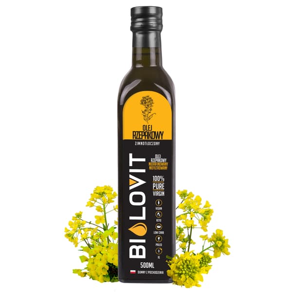 Bilovit - Kallpressad rapsolja - 500 ml
