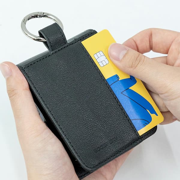 Mercury Basic Diary-skal till Samsung Galaxy Z Flip7 Svart