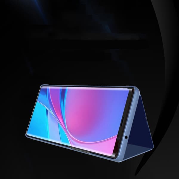 Samsung Galaxy A22 4G Clear View-cover - Sort