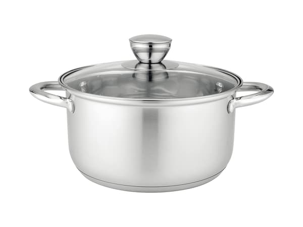MATTEO GRYDE I RUSTFRIT STÅL 22 CM 4,4L Z/P