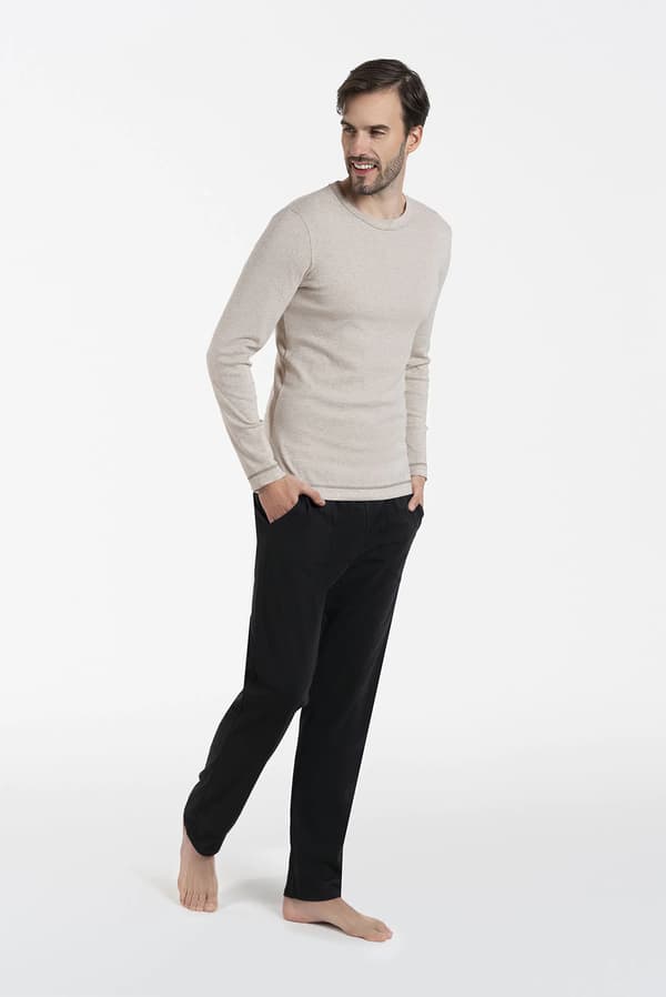 Zermat herrpyjamas långärmad, långbyxor XXL