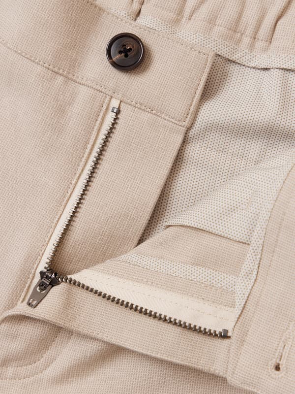 BEIGE TAMNEY SHORTS 36